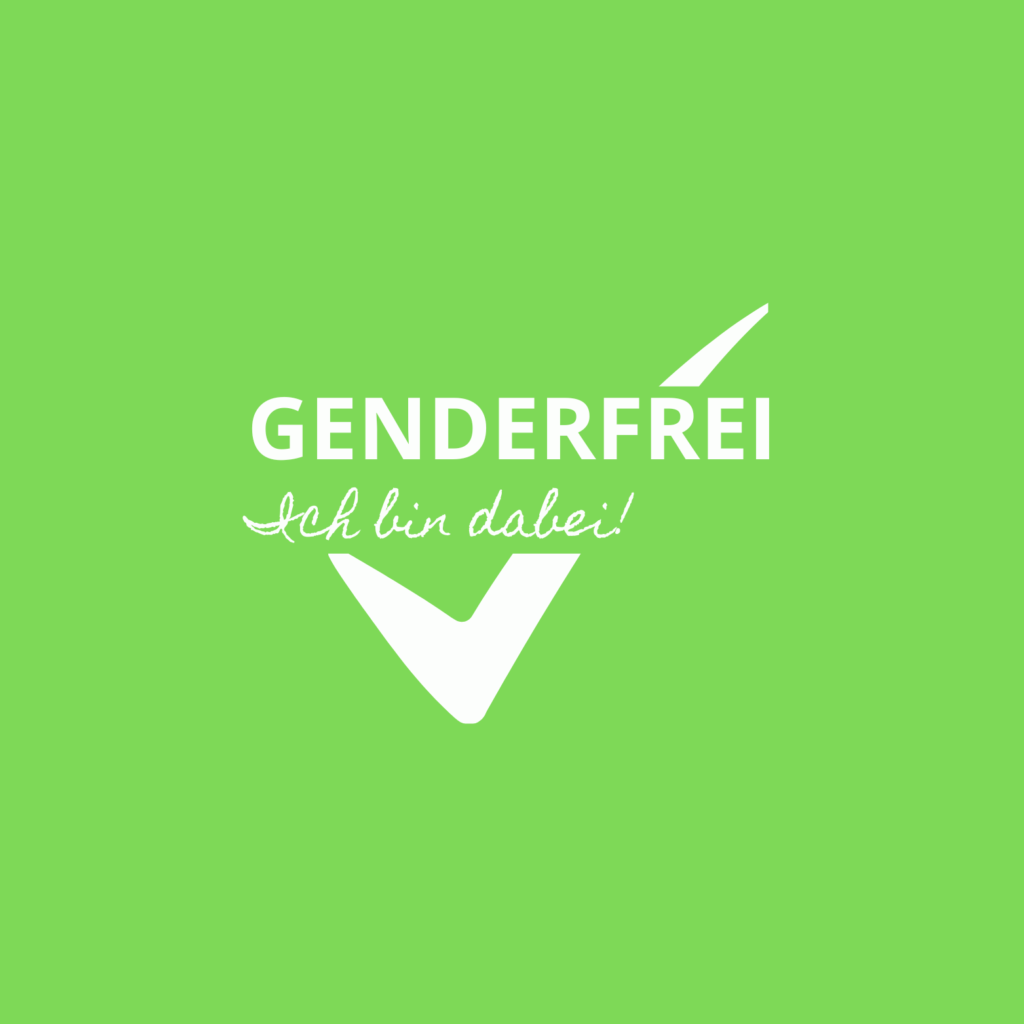 Genderfrei
Ich bin dabei!